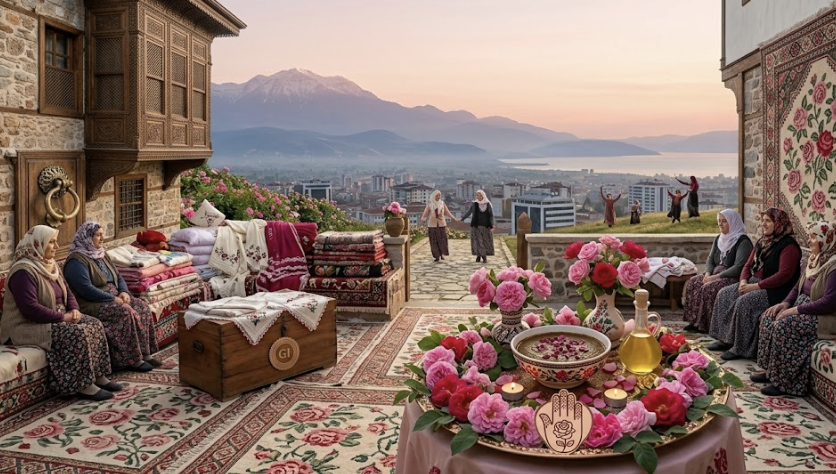 Isparta Düğünlerinde Çeyiz Serme ve Kına Adetleri: Asırlık Bir Pembe Rüya