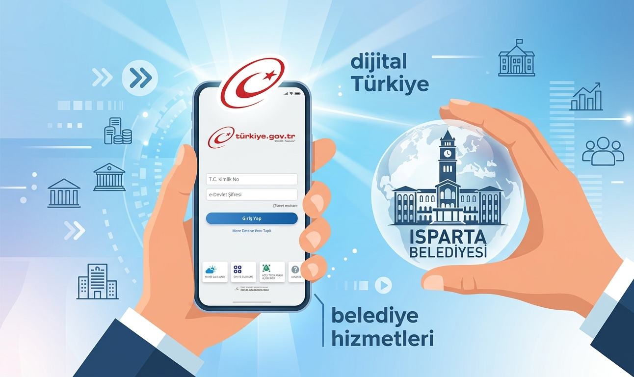 Belediye Cebinizde: Isparta’da e-Devlet Üzerinden Yapılabilen 10 Kritik Yerel İşlem