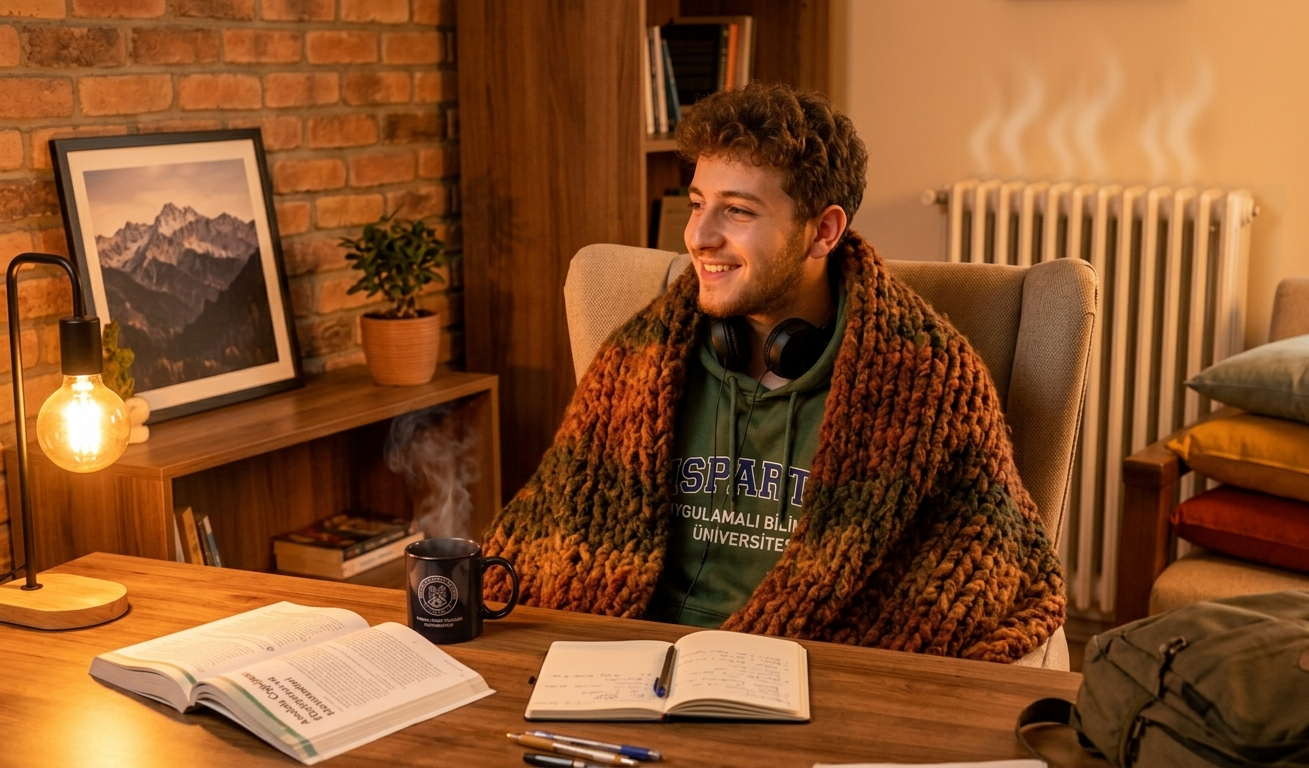 Isparta Soğuklarına Karşı Cüzdan Dostu Savunma: Öğrenci Evleri İçin Isınma ve Tasarruf Kılavuzu
