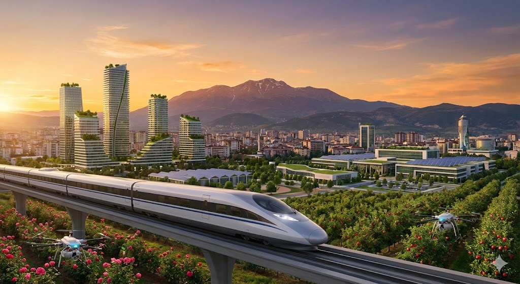 Isparta’nın Gelecek Vizyonu: 2030’a Kadar Beklenen Dev Projeler