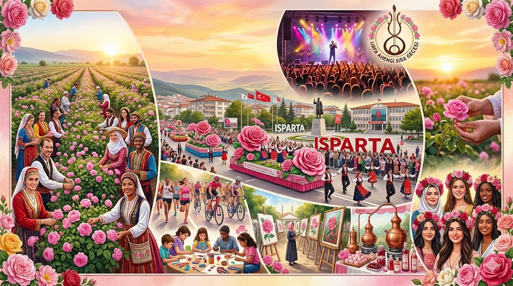 2026 Isparta Uluslararası Gül Festivali Rehberi: Takvim ve Etkinlikleri