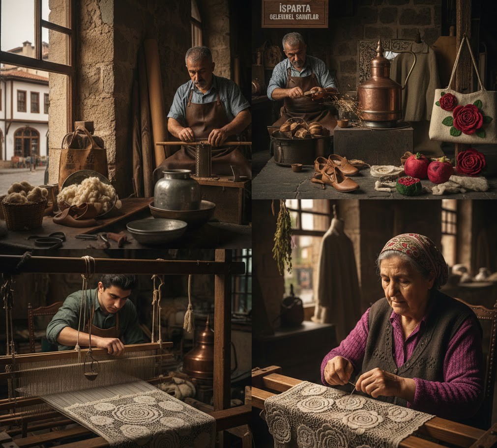  Isparta’nın Kaybolmaya Yüz Tutmuş Geleneksel El Sanatları